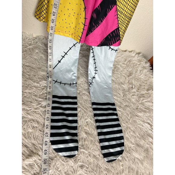 Sally Nightmare before Christmas Costume Size 130 (Girls 6/7) Zip Back Built in - Picture 6 of 9